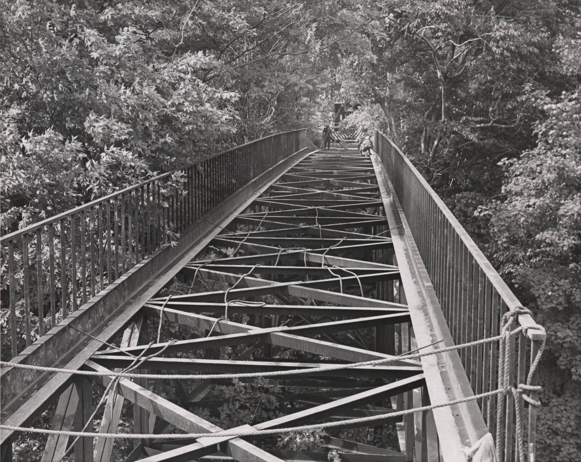 Little Mac Bridge during construction